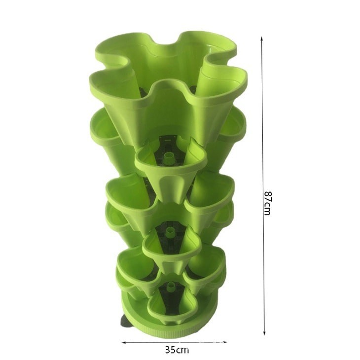 6-tier Stacking Planter Tower